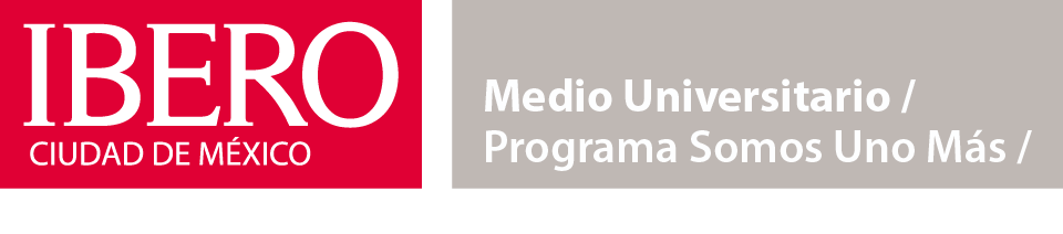 Logo de PROGRAMA SOMOS UNO MÁS – UNIVERSIDAD IBEROAMERICANA